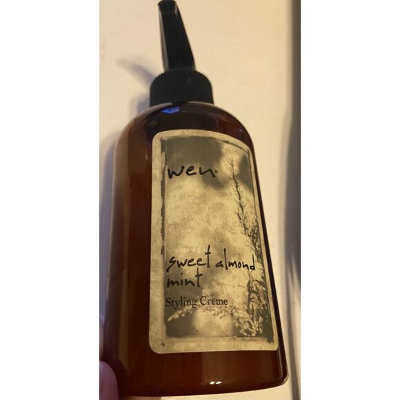 WEN by Chaz Dean Sweet Almond Mint Styling Creme 6oz With PUMP - Picture 1 of 2